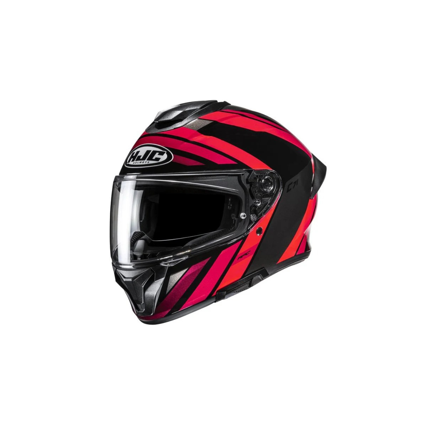 HJC Helmet C71 Faber Röd/Grå MC1