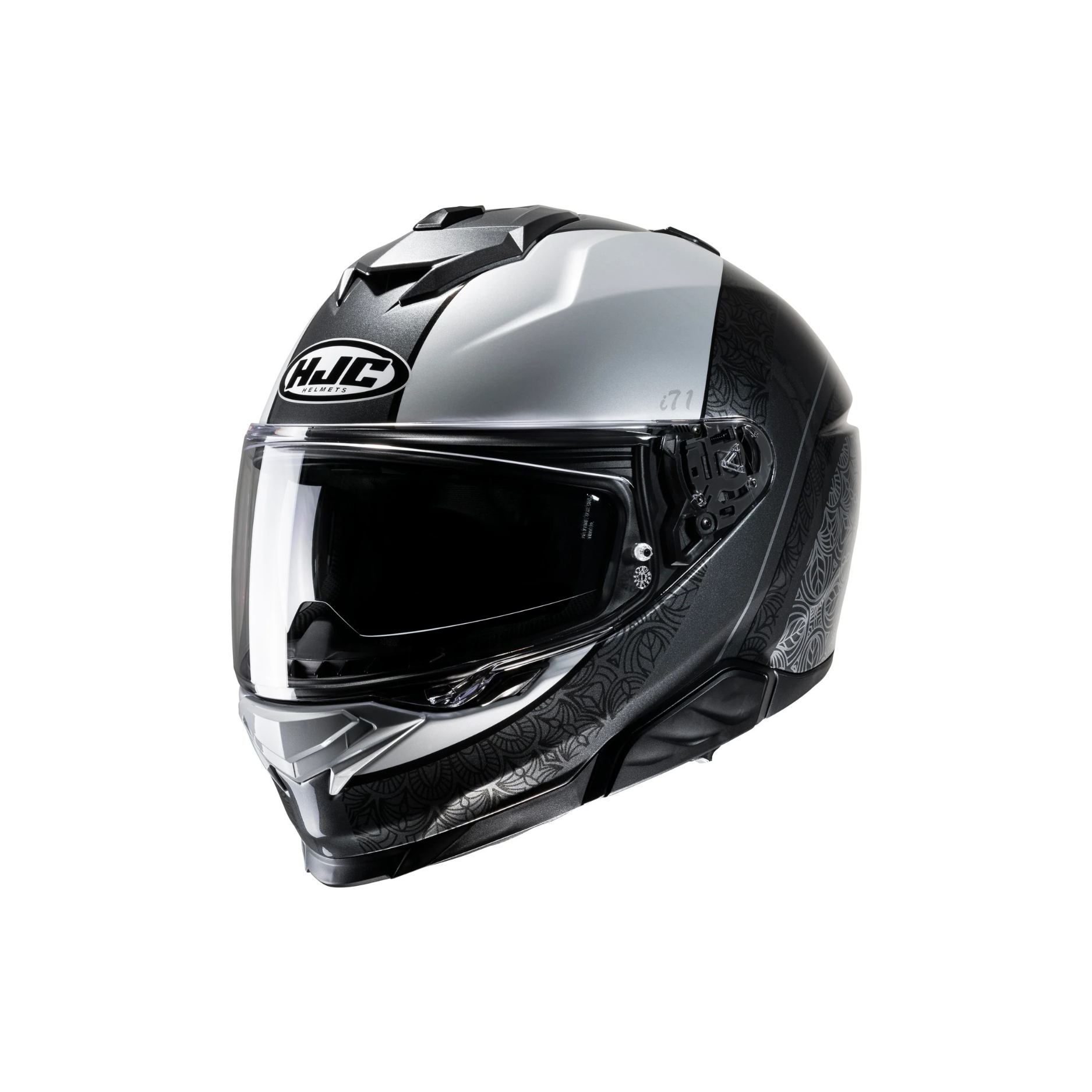 HJC Mc Hjälm i71 Sera Grå/Ljusgrå MC5