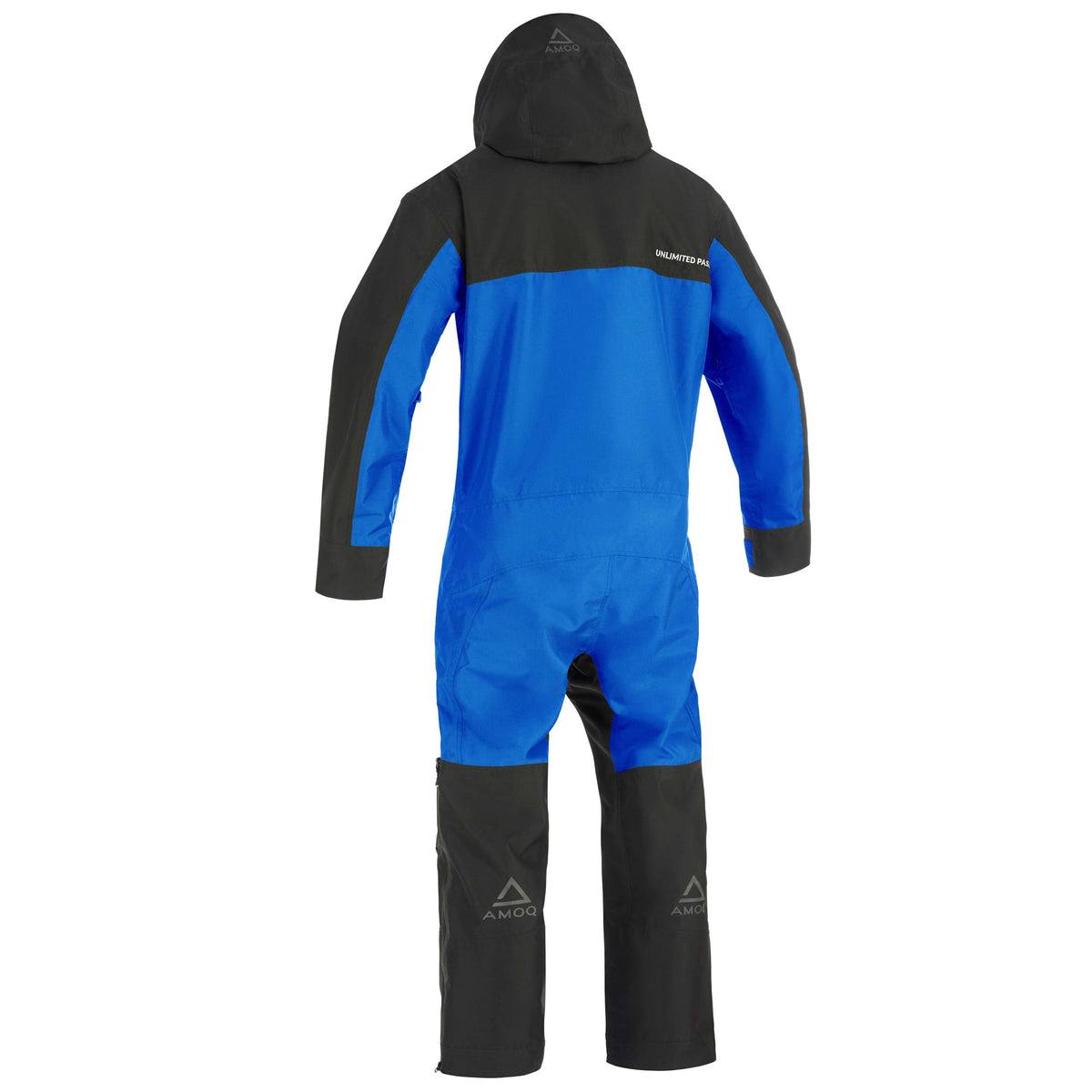 AMOQ Dynamic fodrad skoteroverall svart/blå/HiVis