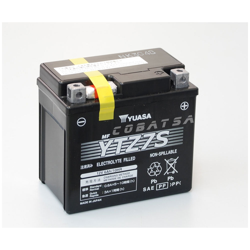 Yuasa Batteri,YTZ7S (wc) fabriksaktiverad