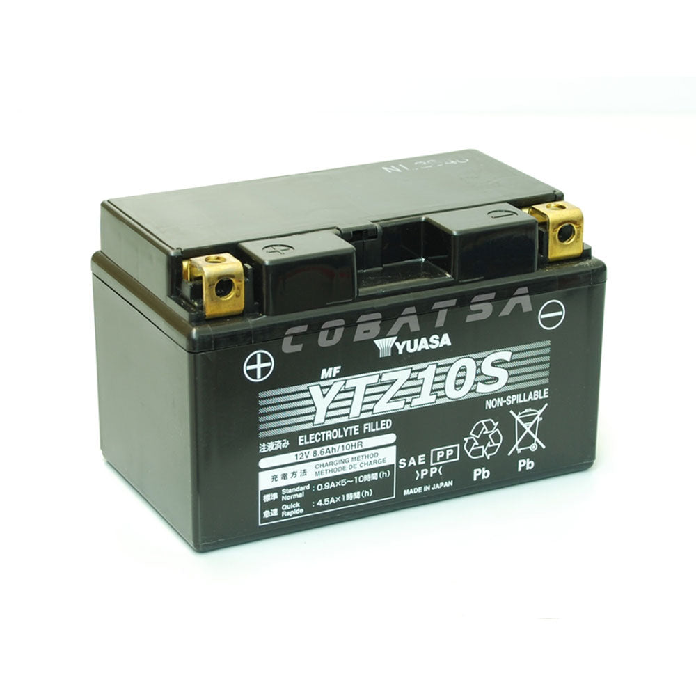 Yuasa Batteri,YTZ10S (wc) fabriksaktiverad