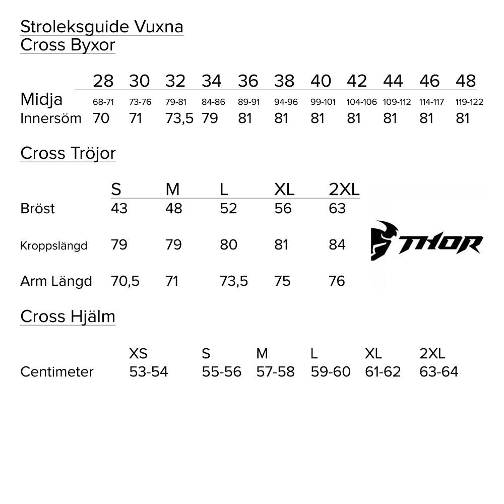 Thor 2018 Pulse Cross Tröja Lime/Blå