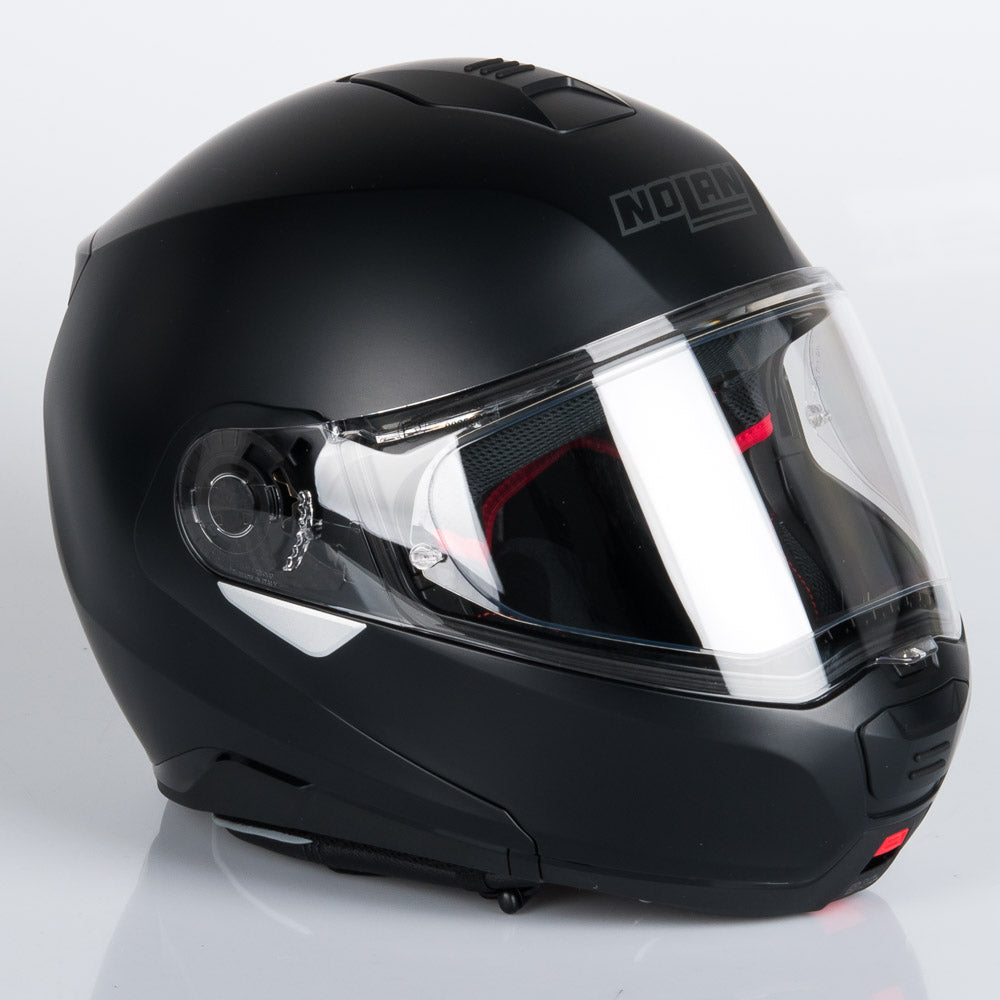 NOLAN N100-5 CLASSIC N-COM Öppningsbar Mc Hjälm Mattsvart