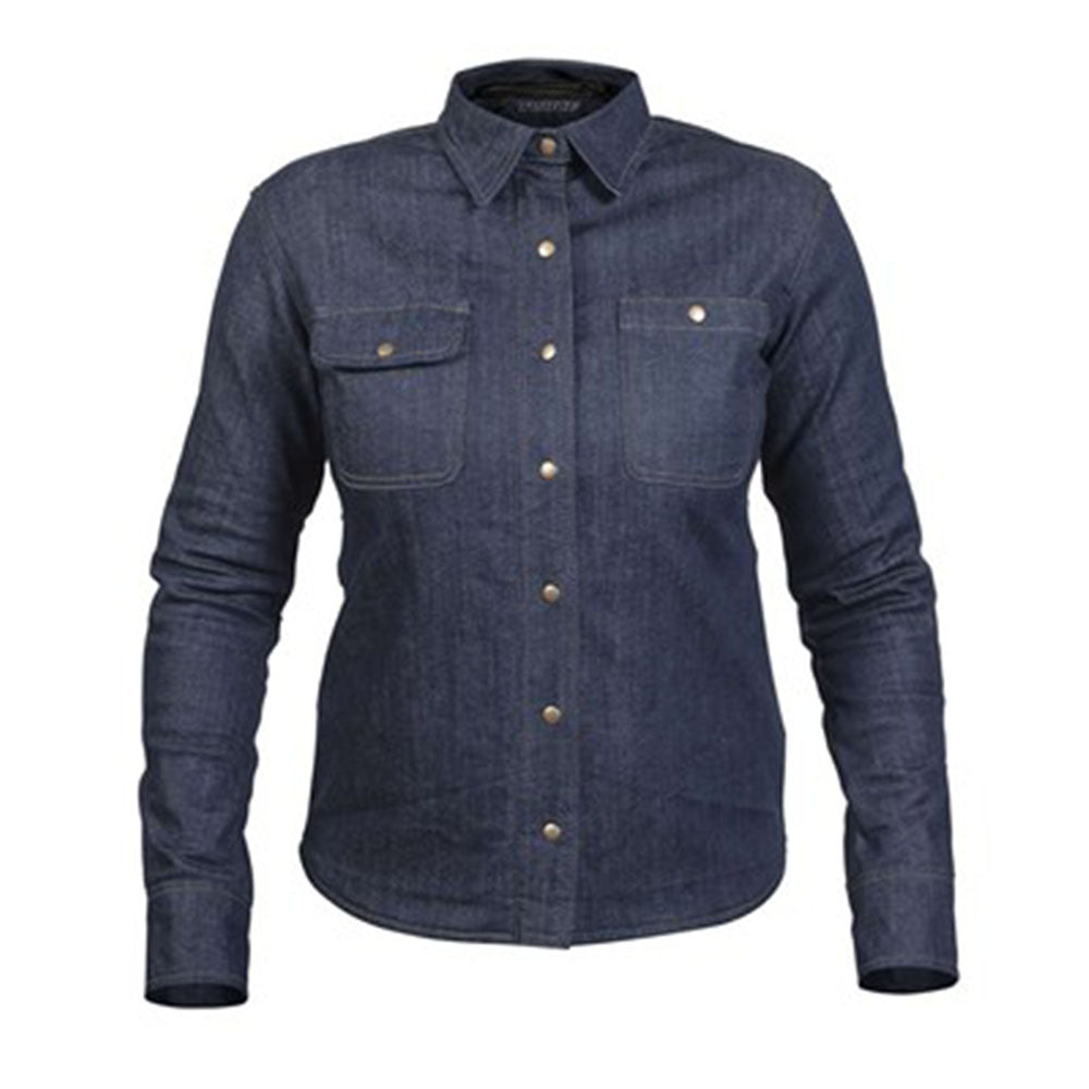 Twice Dusty Mc Jeans Skjorta Blå Dam