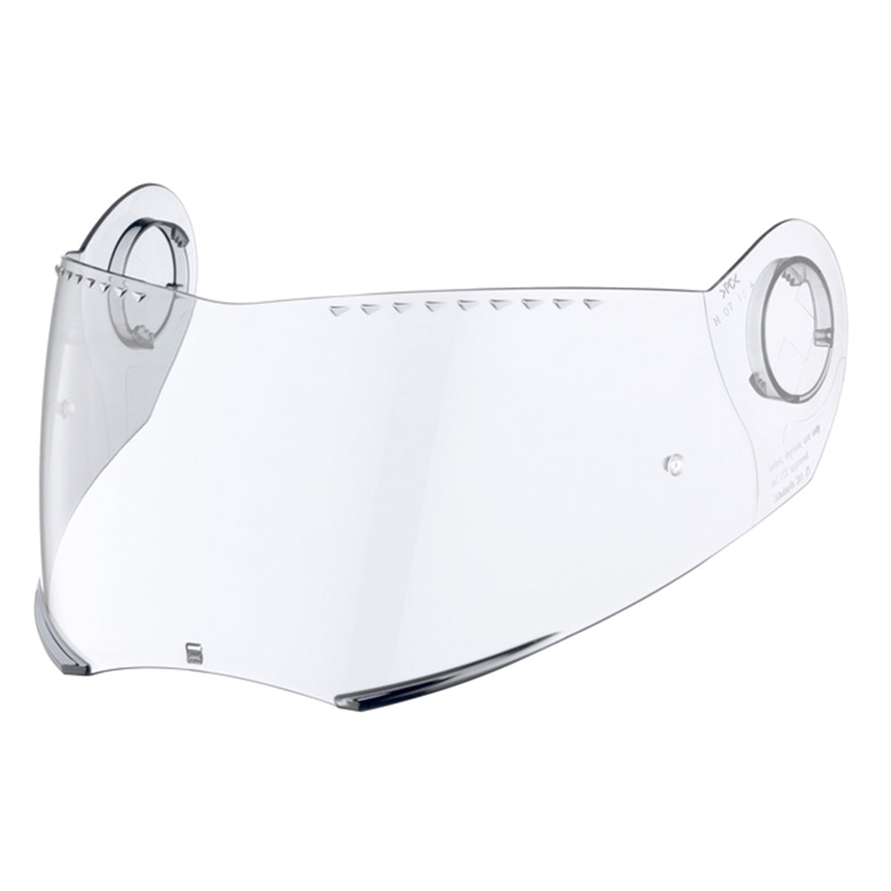 Schuberth E1 klart visir förberett för Pinlock