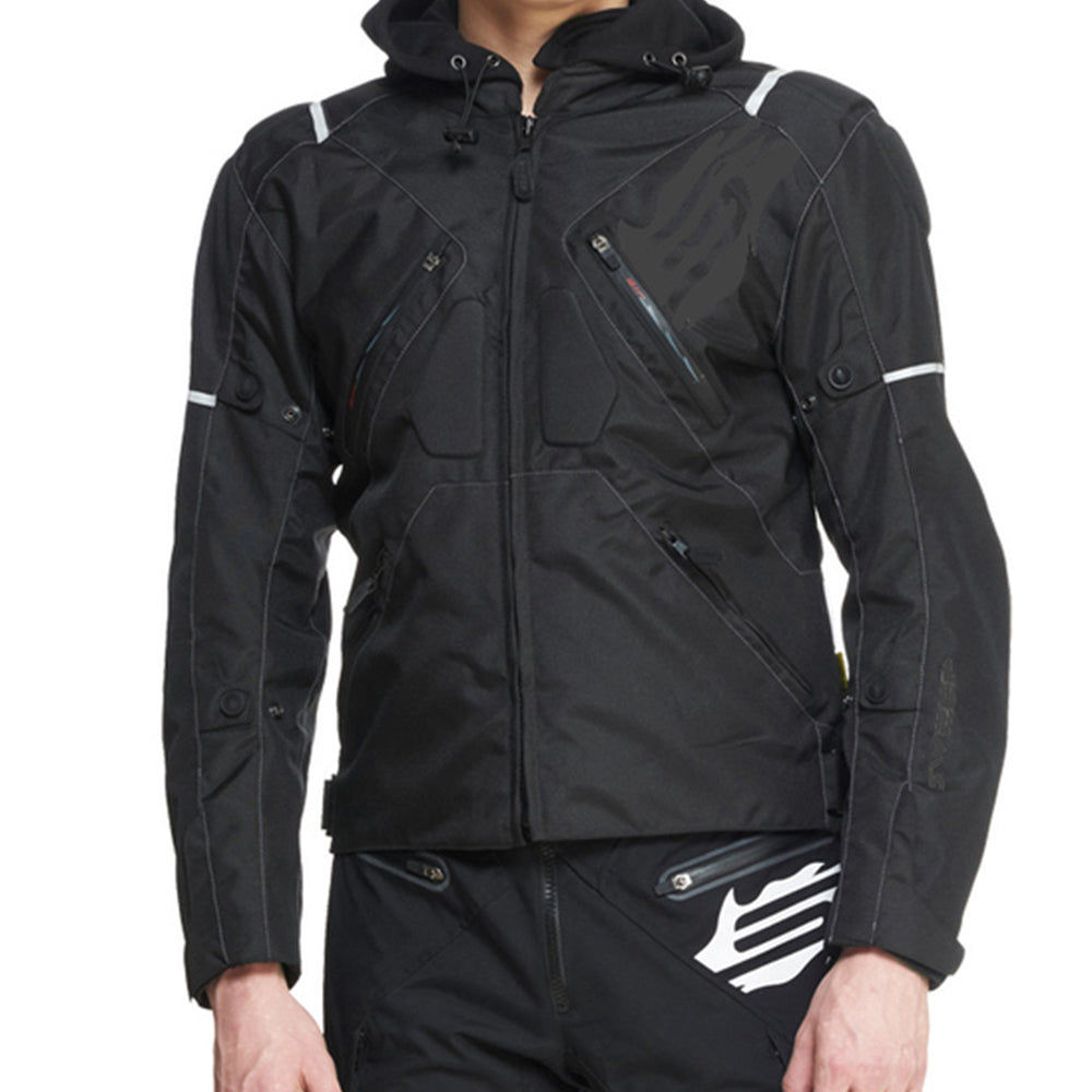 Sweep Textiljacka Stunt Vattentät, svart/mörkt grå