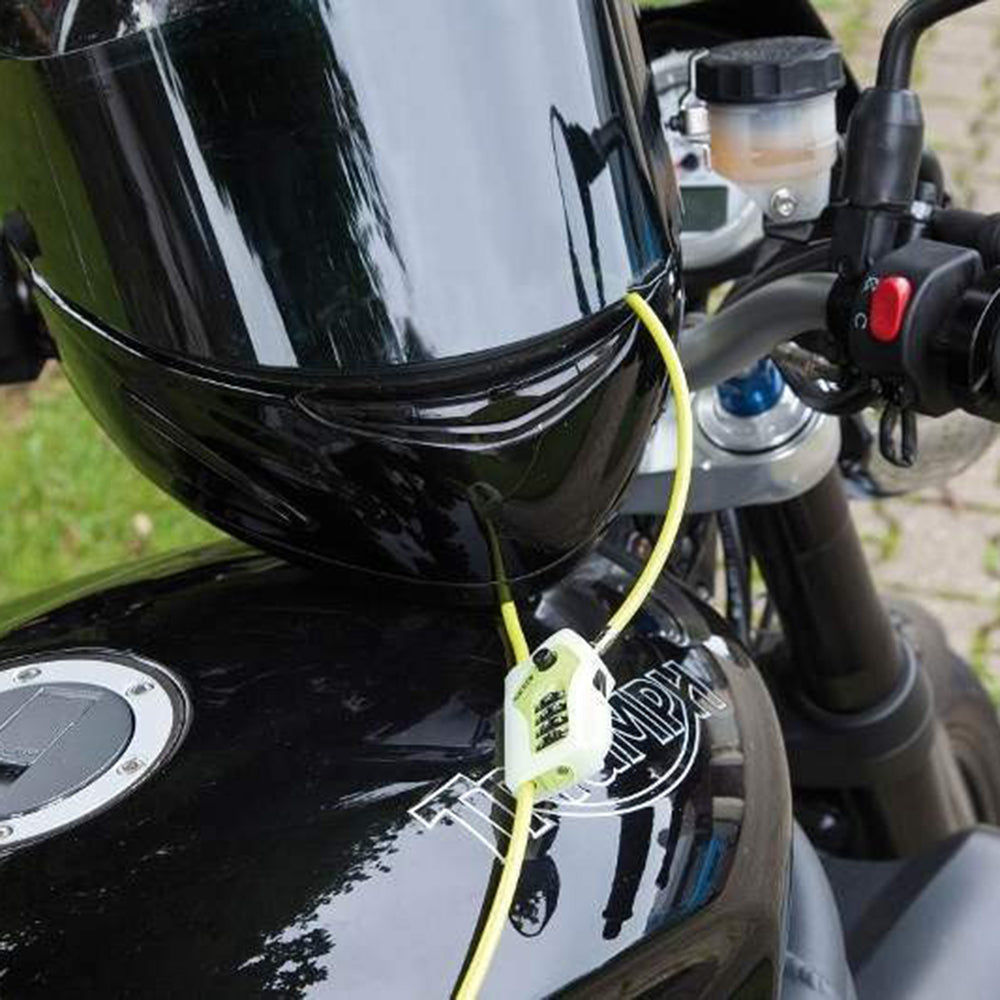 Abus Låswire Combiloop 205/200 Svart 200 cm