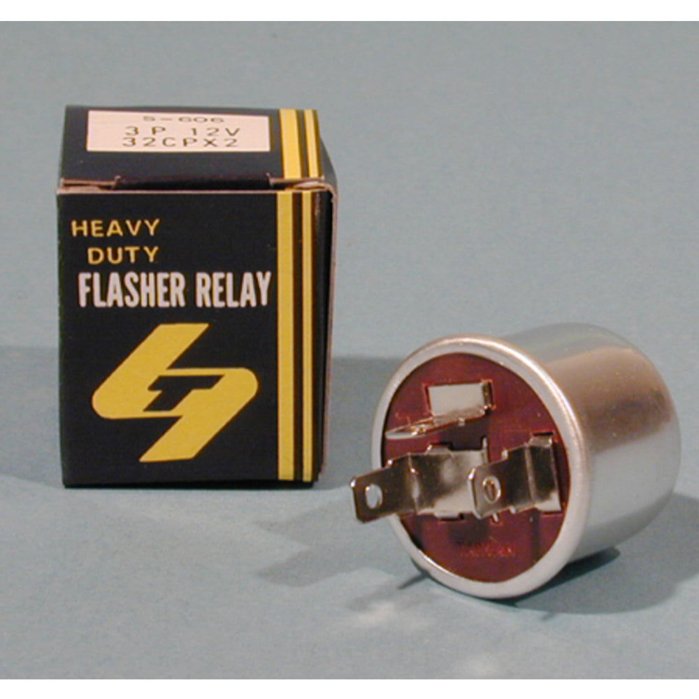 Blinkersrelä 12V 3 Pol