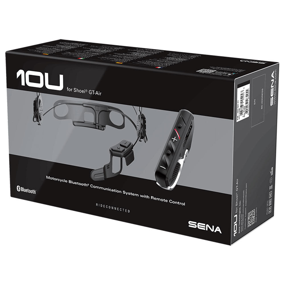 Sena 10U Motorcycle Bluetooth Arai Full Face