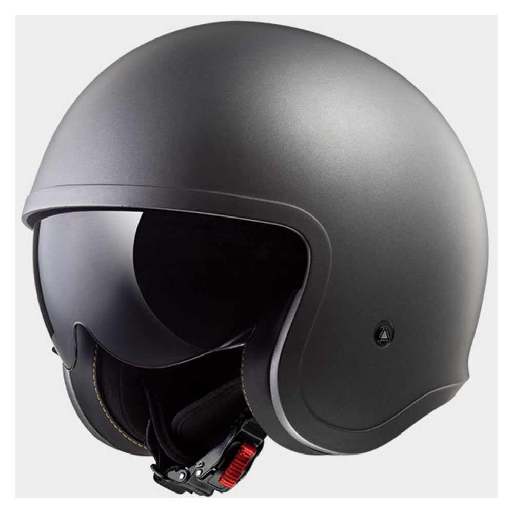 LS2 OF599 Spitfire Öppen Mc Hjälm Titanium