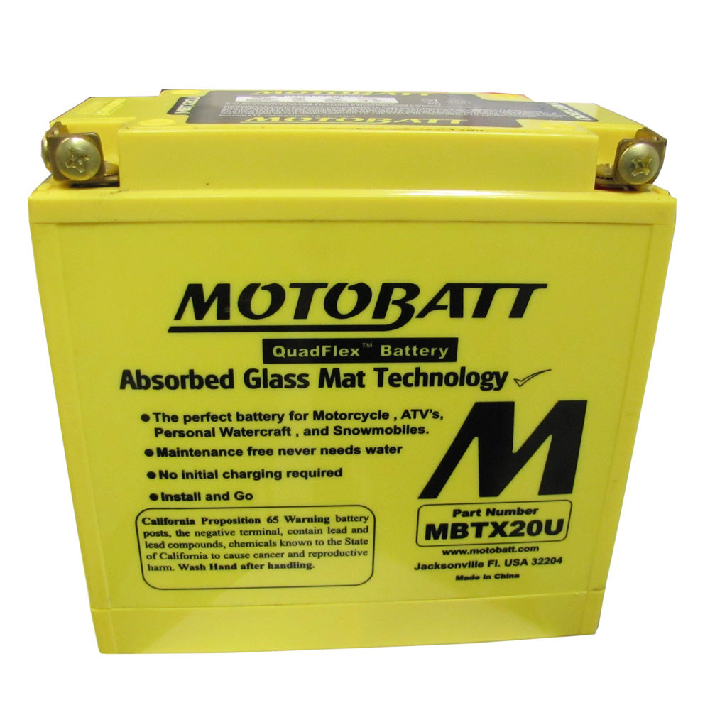 Motobatt MBTX20U Underhållsfritt MC Batteri