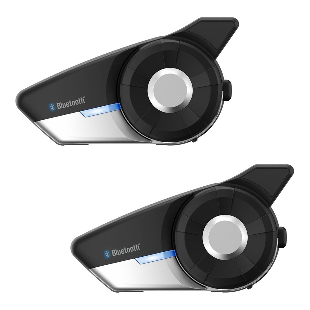 Sena 20S EVO Motorcykel Bluetooth Intersystem System Dual Pack