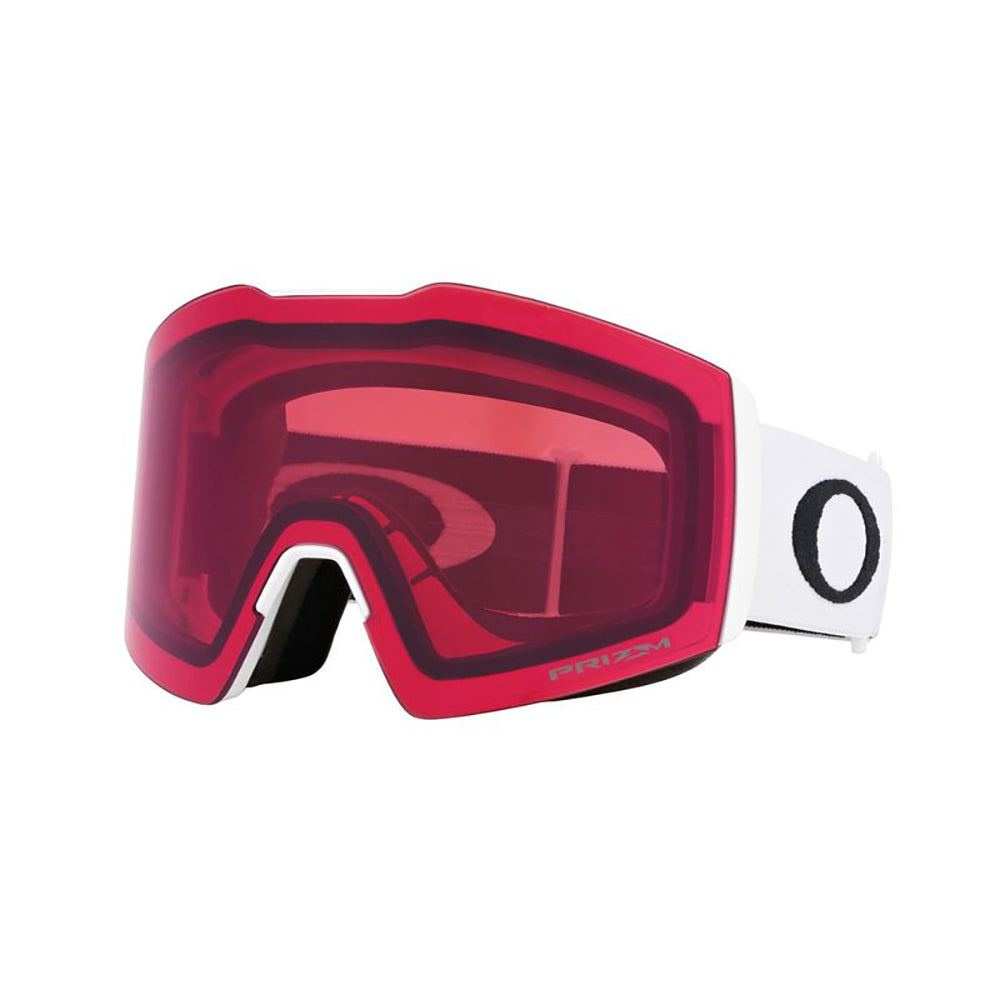 Oakley SMB Skoterglasögon Fall Line XL Matte White w/Prizm Rose GBL
