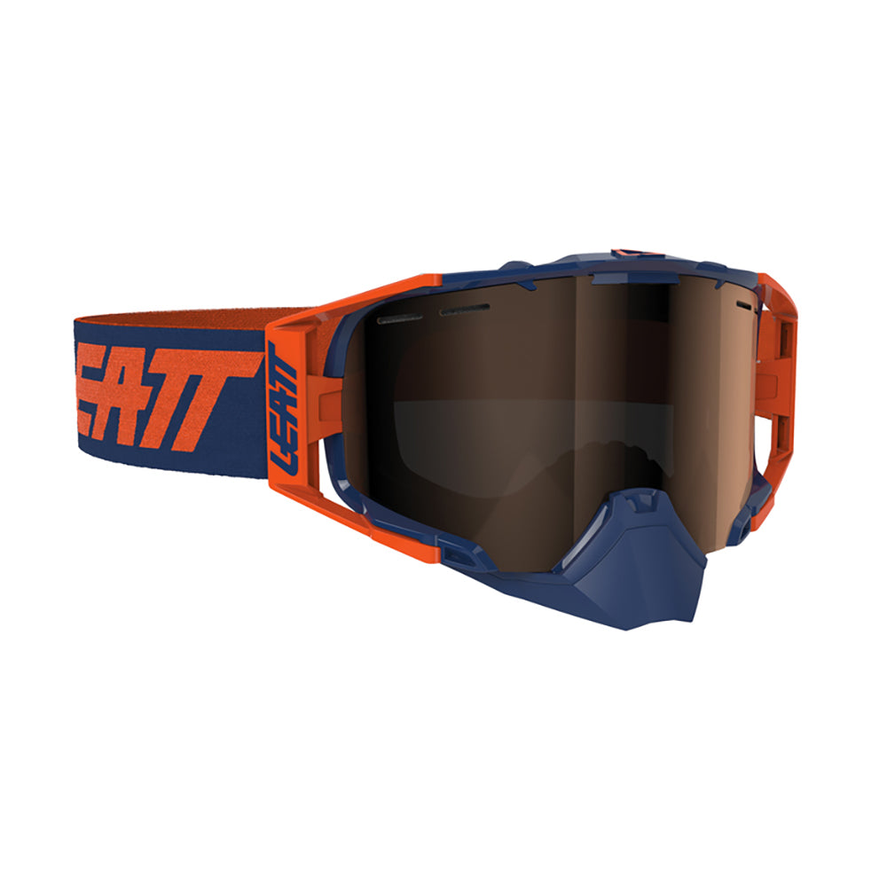 Leatt Skoterglasögon Velocity 6.5 SNX Iriz Ink/Org Brons UC 68%