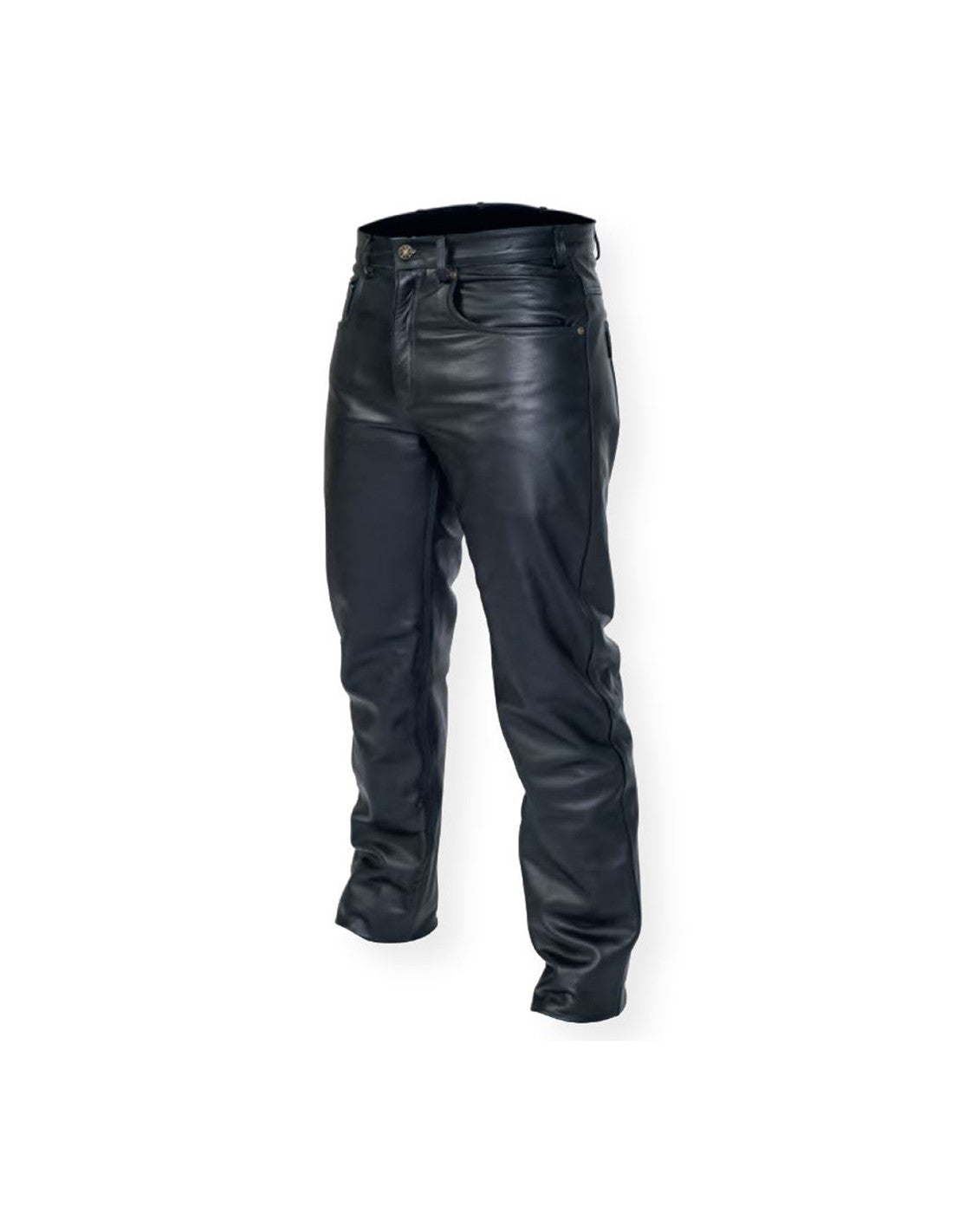 Twice Mc Byxa Skinn Ralf Svart