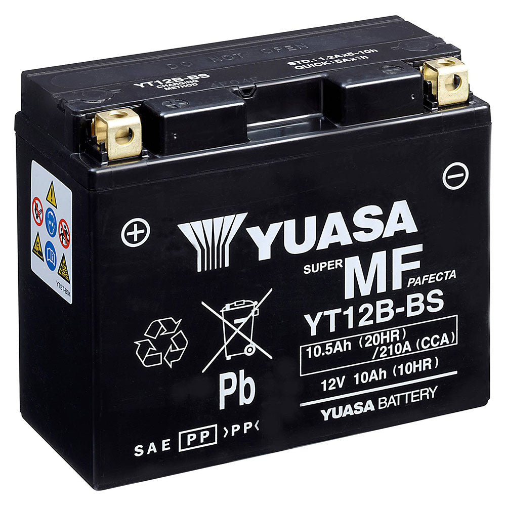 Yuasa Batteri YT12B-BS (cp) inkl syrapack