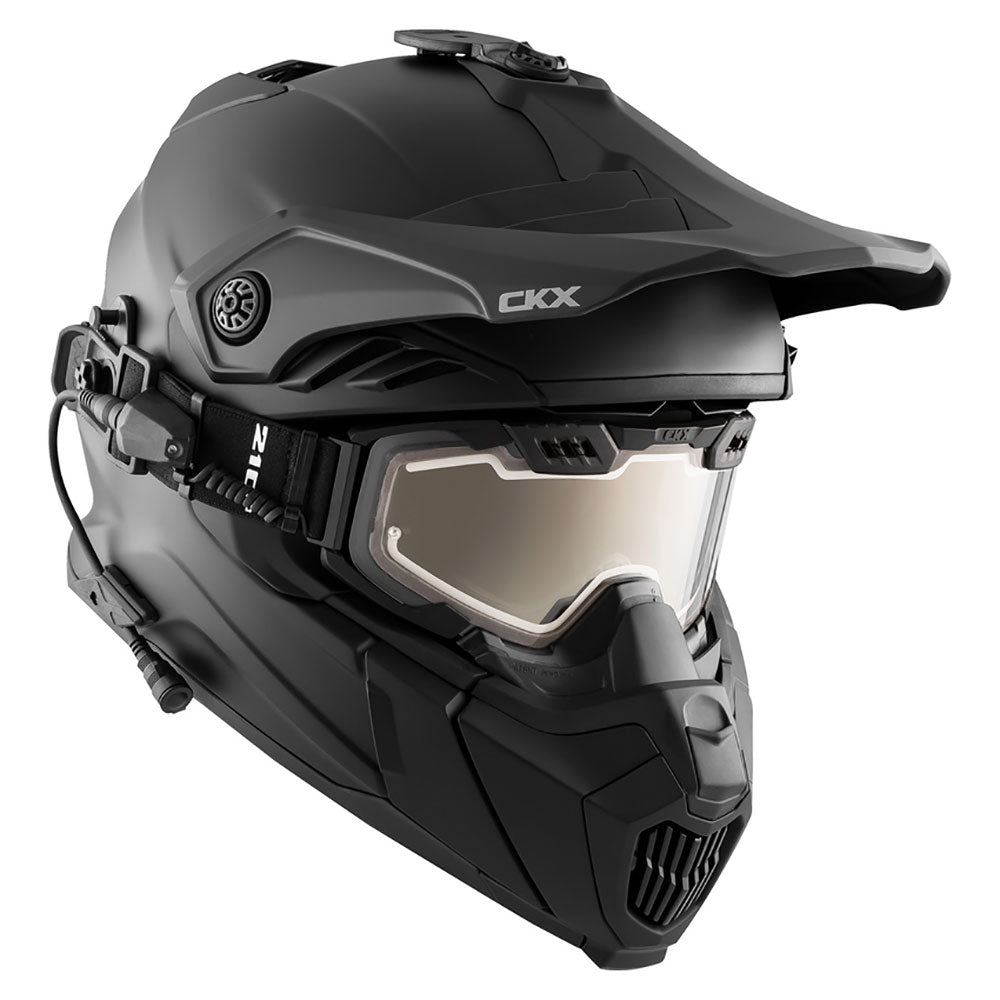 CKX Titan Airflow Inkl Goggles Och Elektrisk Lins Mattsvart