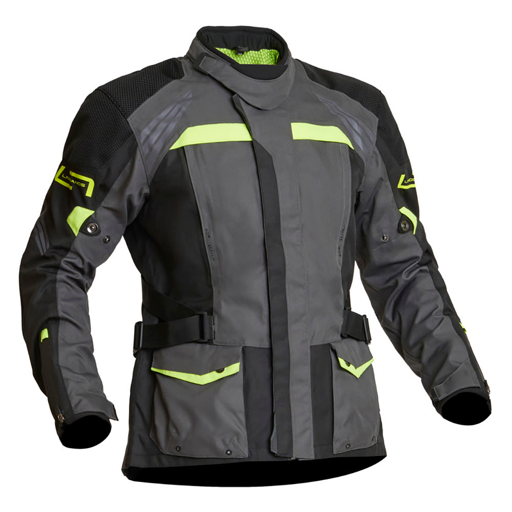 Lindstrands Textiljacka Transtrand Grå/gul