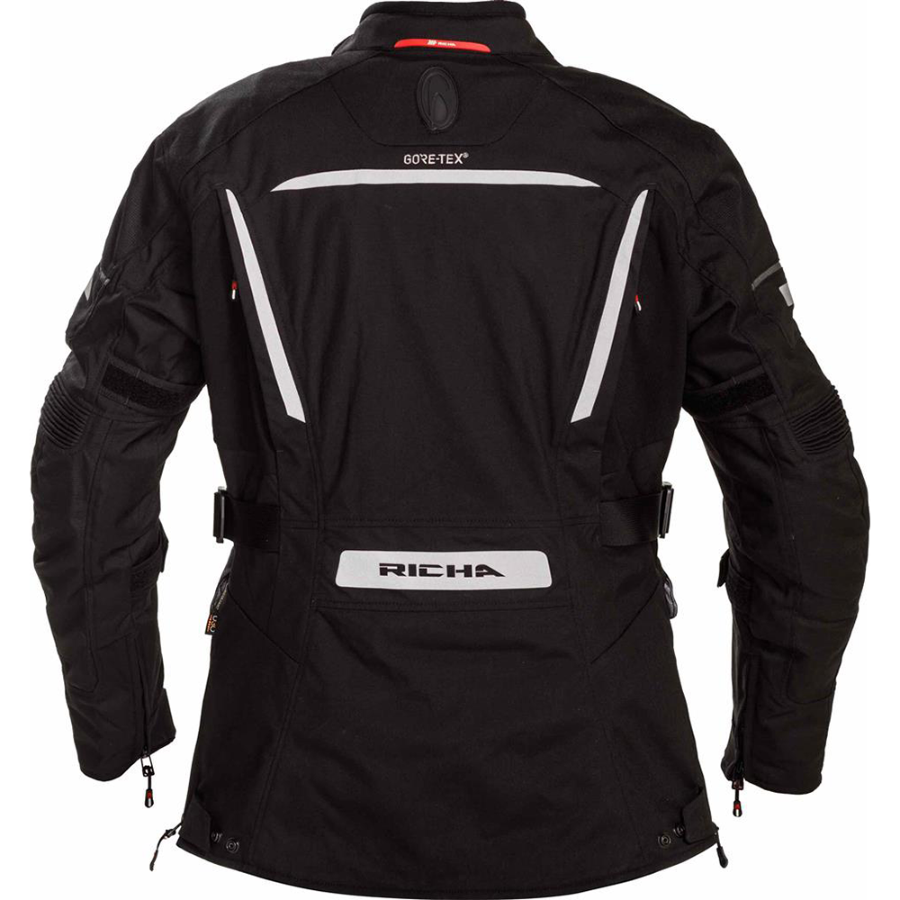 Richa Cyclone GoreTex Mc-Jacka Svart Dam