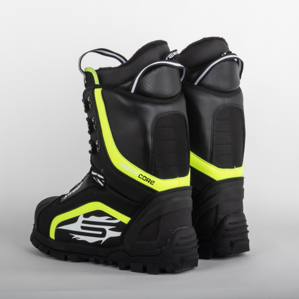 Sweep Snowcore EVO Lace Stövel, Svart/Gul