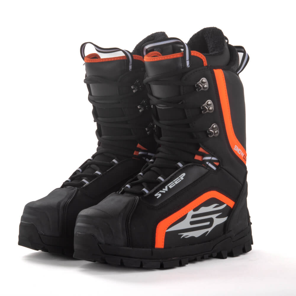 Sweep Snowcore EVO Lace Stövel, Svart/Orange