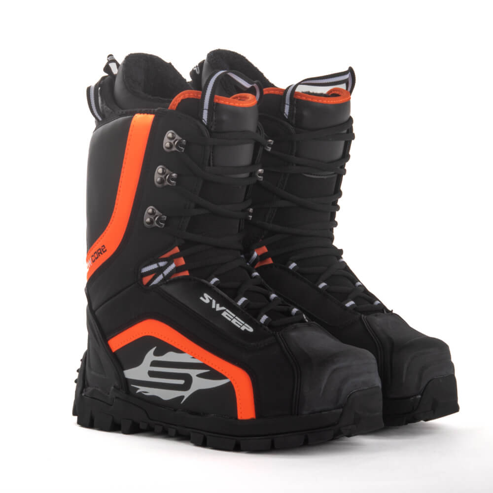 Sweep Snowcore EVO Lace Stövel, Svart/Orange