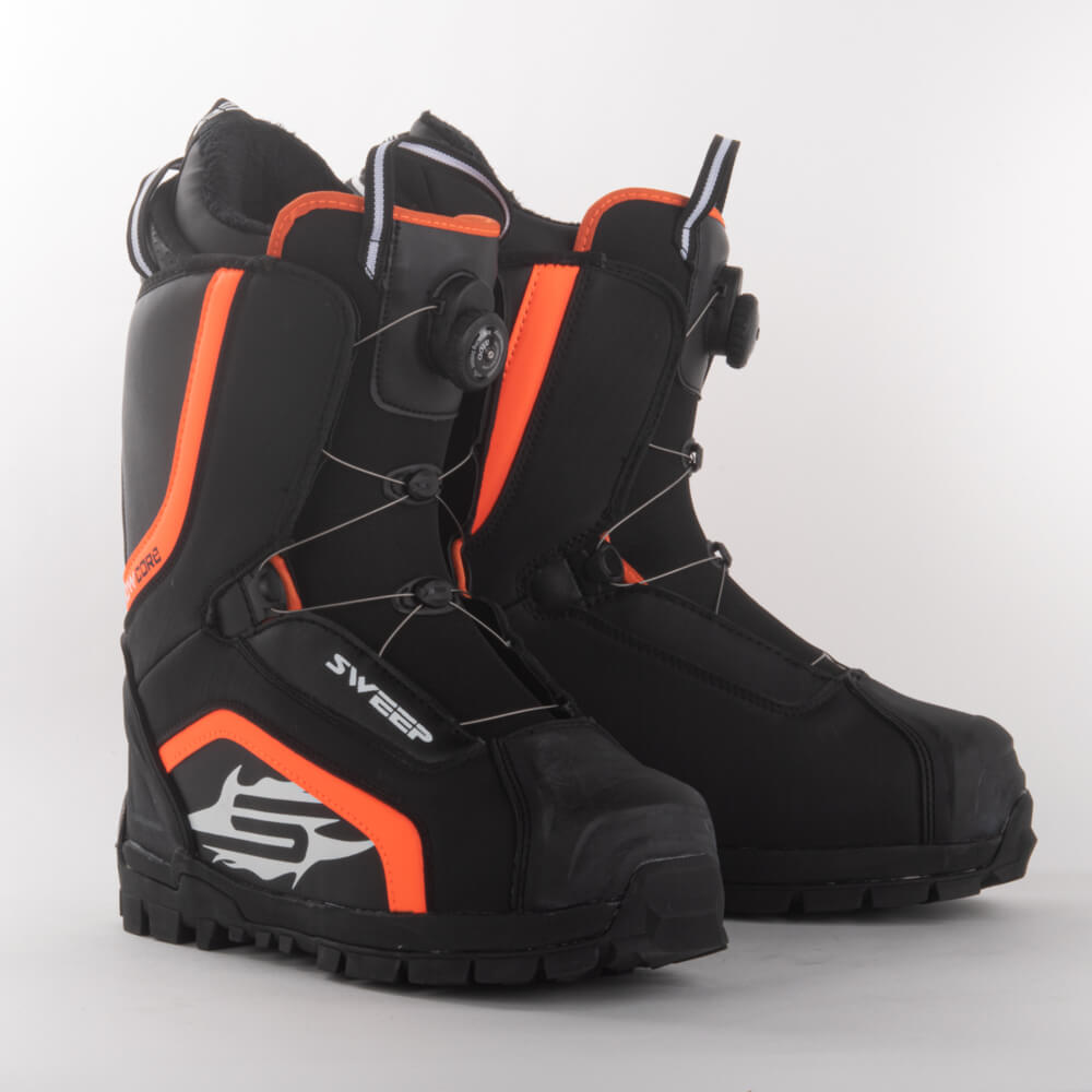 Sweep Snowcore EVO R Stövel, Svart/Orange