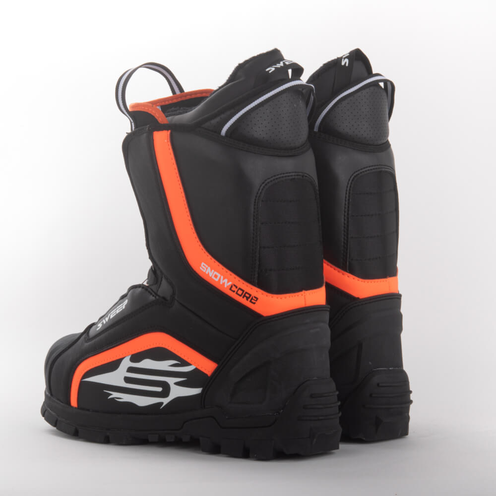 Sweep Snowcore EVO R Stövel, Svart/Orange