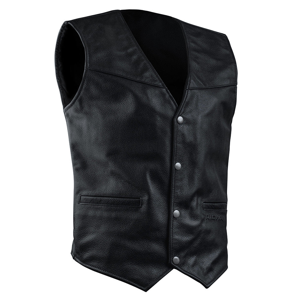 Richa Skinnväst Utan Fransar Svart