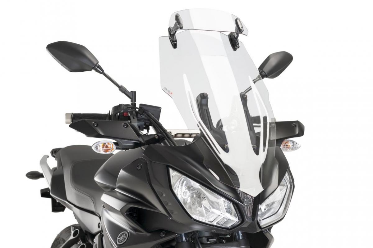 Puig VISOR MULTIADJUSTABLE CLIP-ON 277X100MM. C/CLEAR