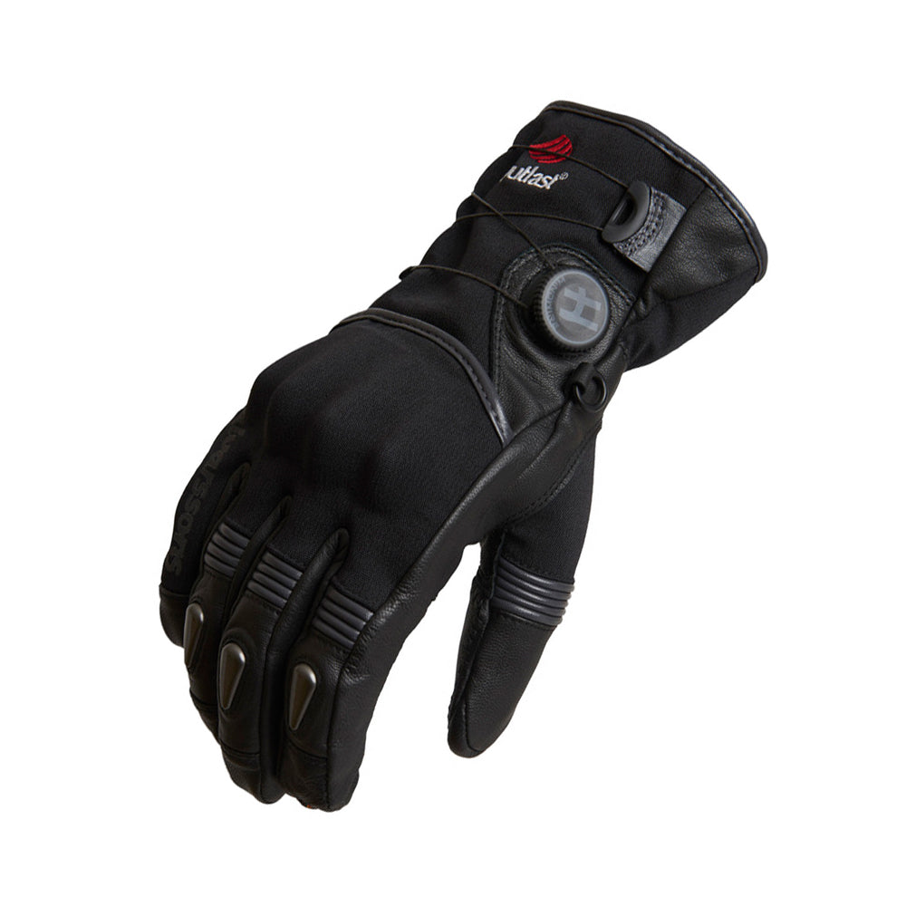 Halvarssons Mc Handske Ljusdal Svart/grå