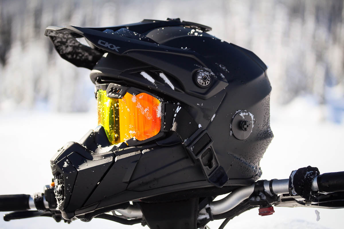 CKX Titan Airflow Inkl Goggles Mattsvart