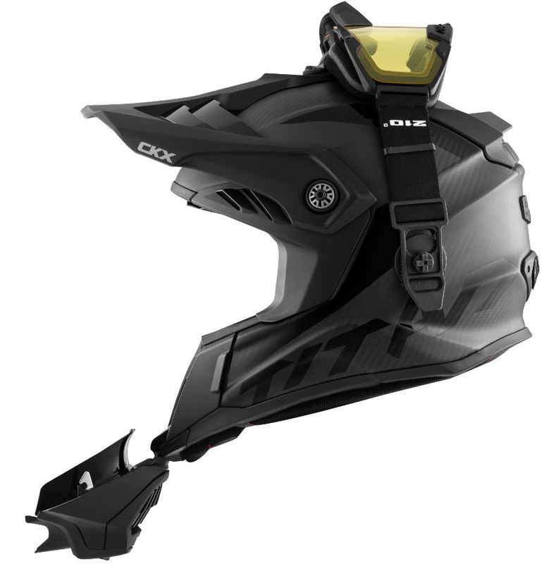 CKX Titan Airflow Inkl Goggles Carbon Matt