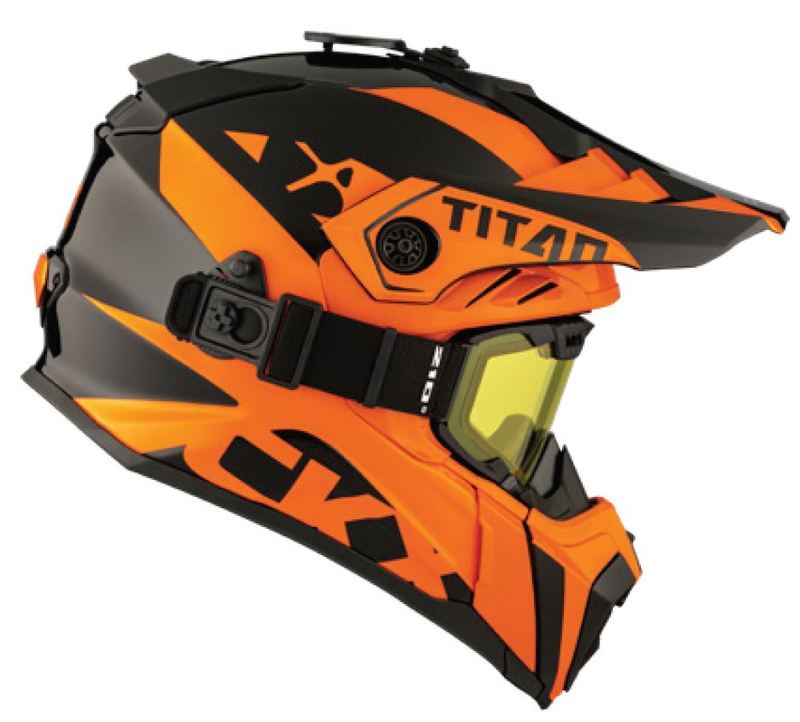 CKX Titan Airflow Inkl Goggles Extra Orange