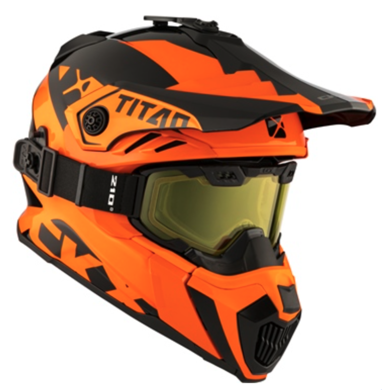 CKX Titan Airflow Inkl Goggles Extra Orange