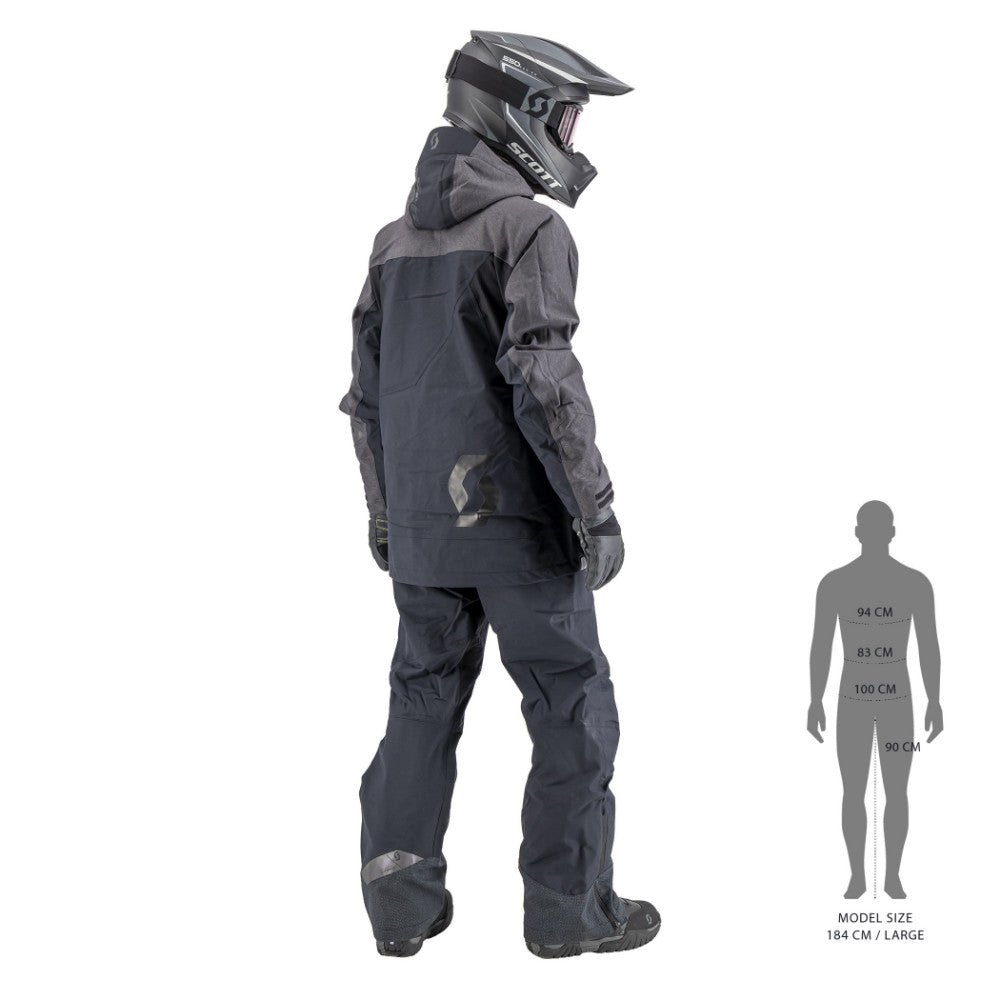 SCOTT Skoterbyxa XT SHELL DRYO PANT Svart