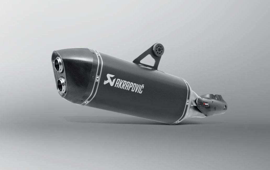 Akrapovic Slip-On Line (Titanium) Svart R1200GS/Adventure 2013-16