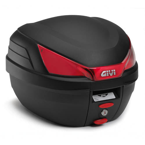 Givi 27 ltr. MONOLOCK® toppbox svart, universal fästplatta