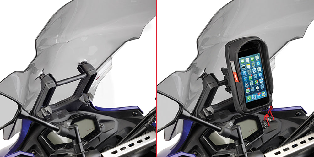 Givi Fairing upper bracket behind the windshield MT-07 Tracer (16)
