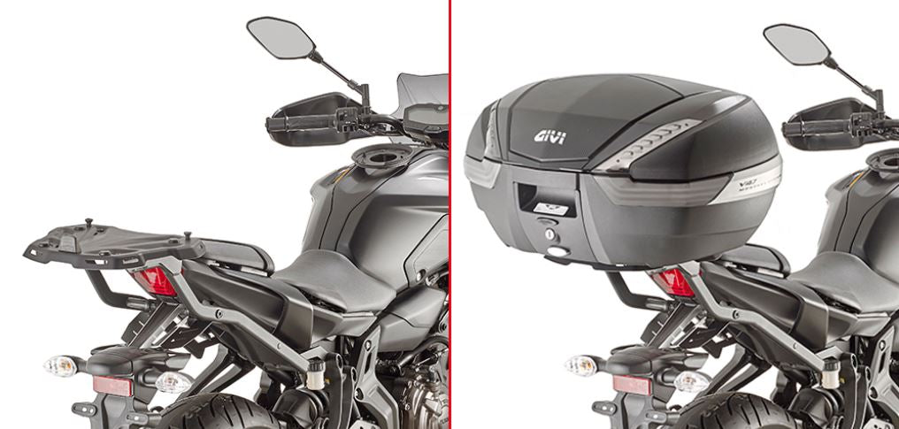 Givi toppboxrack för Monokey eller Monolockväskor MT-07 2018-