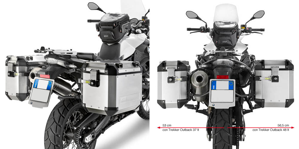 Givi Tubular pannier holder for Trekker Outback BMW F650GS
