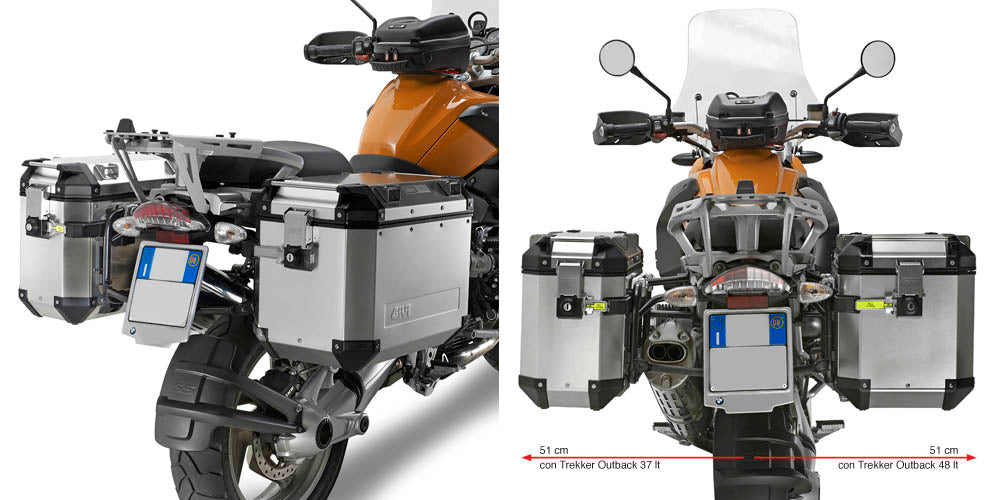 Givi Tubular pannier holder for Trekker Outback boxes
