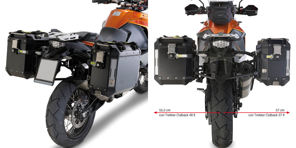 Givi Tubular pannier holder for Trekker Outback KTM 1190.