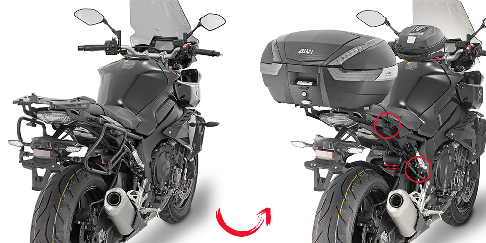 Givi sidoväskhållare för V35 Monokeyväskor MT-10 2016-