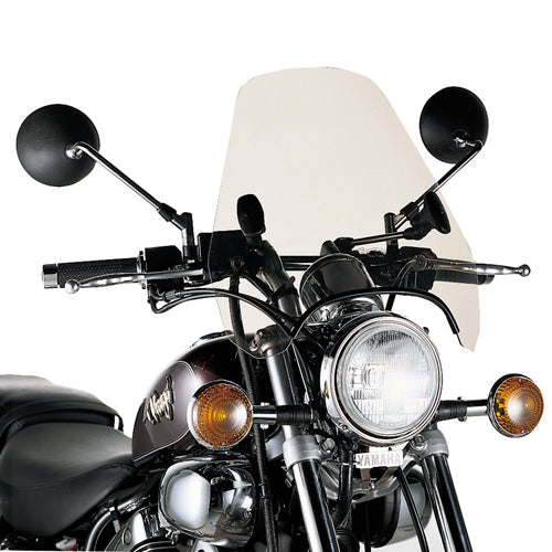 Givi Universal screen with 2 point handlebar, bronzè