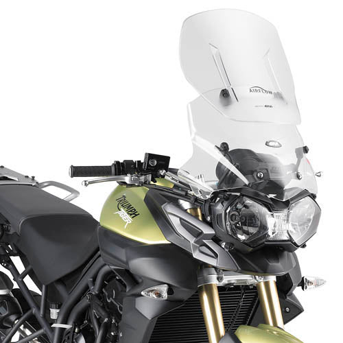 Specific sliding wind-screen for Triumph Tiger 800 11-15