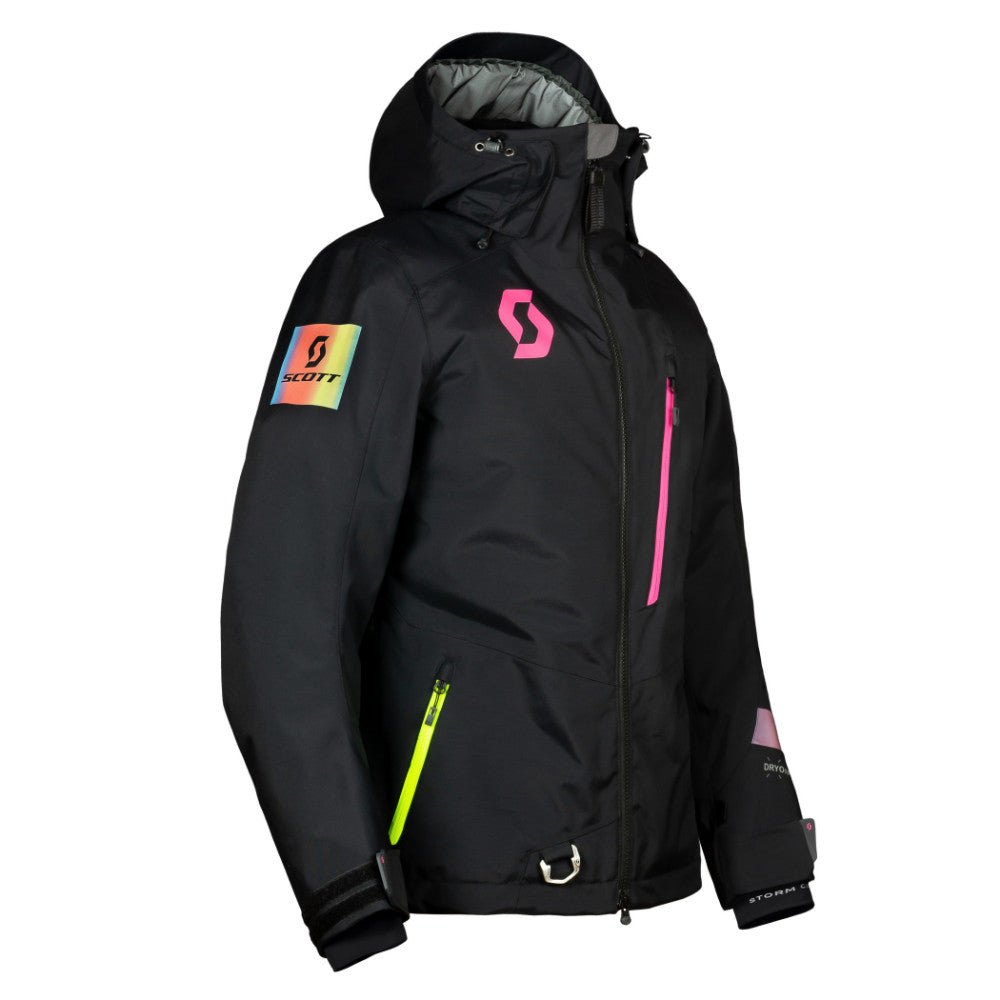 SCOTT Skoterjacka XT SHELL Dam Svart/Rosa