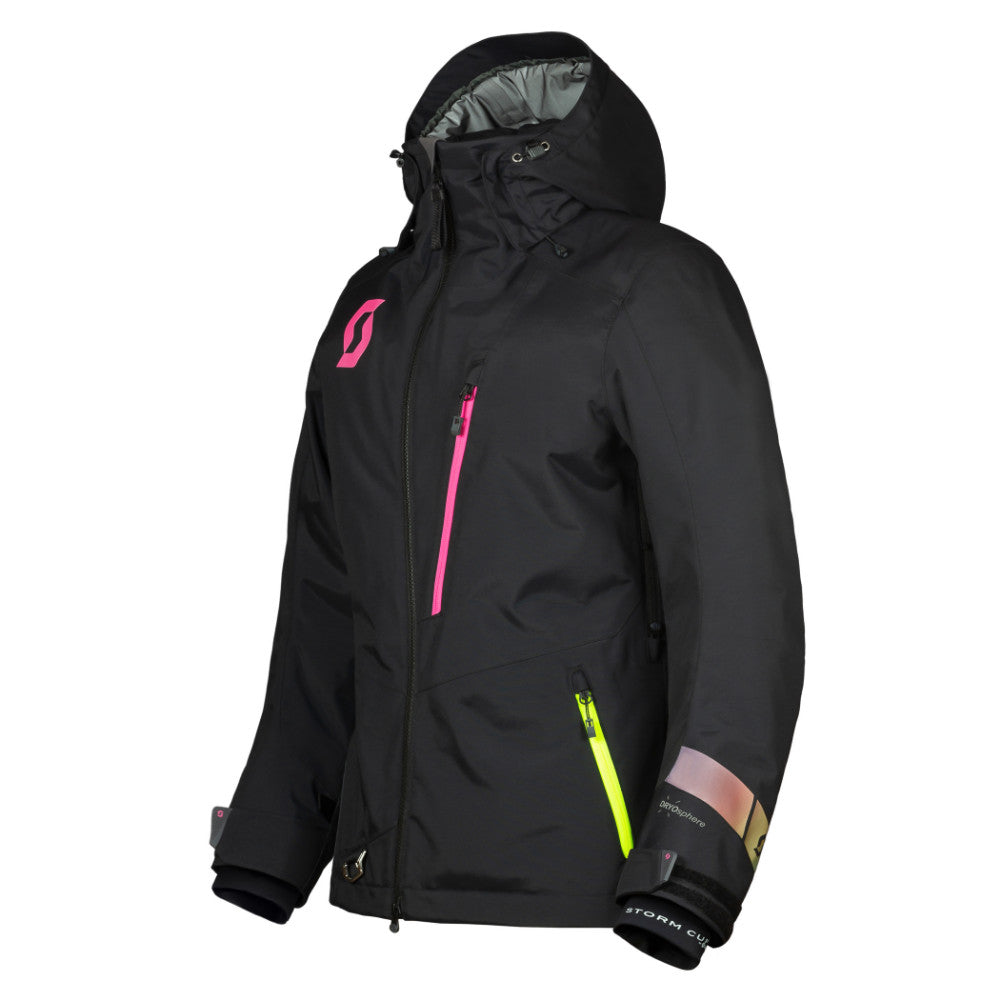 SCOTT Skoterjacka XT SHELL Dam Svart/Rosa