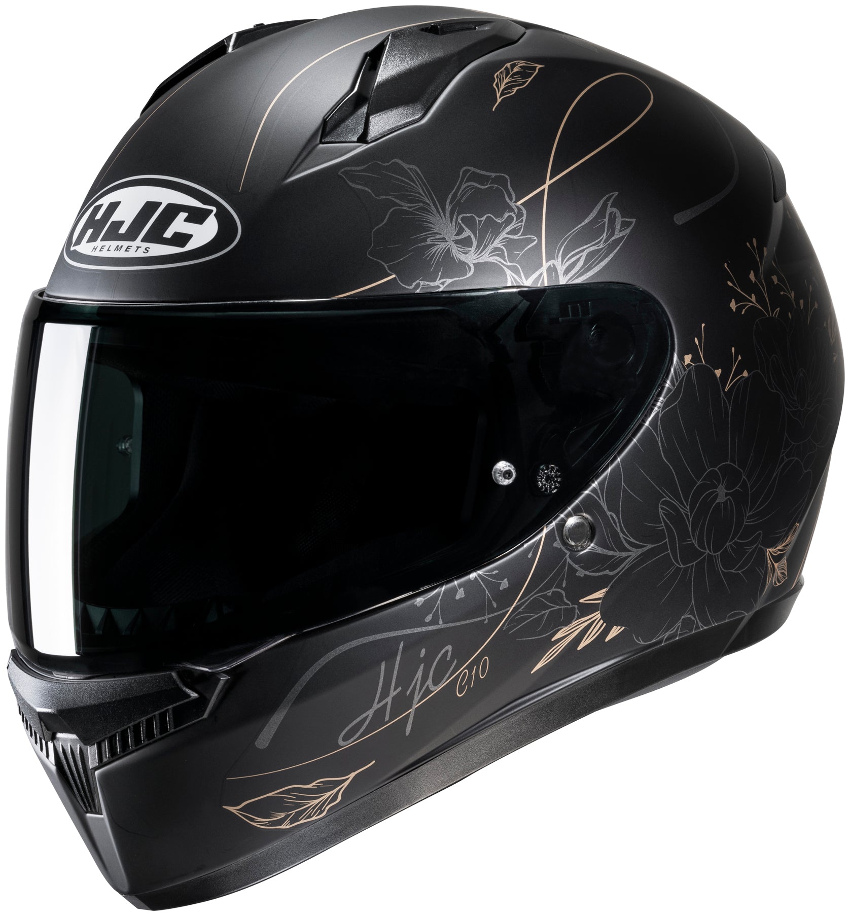 HJC Mc Hjälm C10 Epik Svart/Guld MC9SF