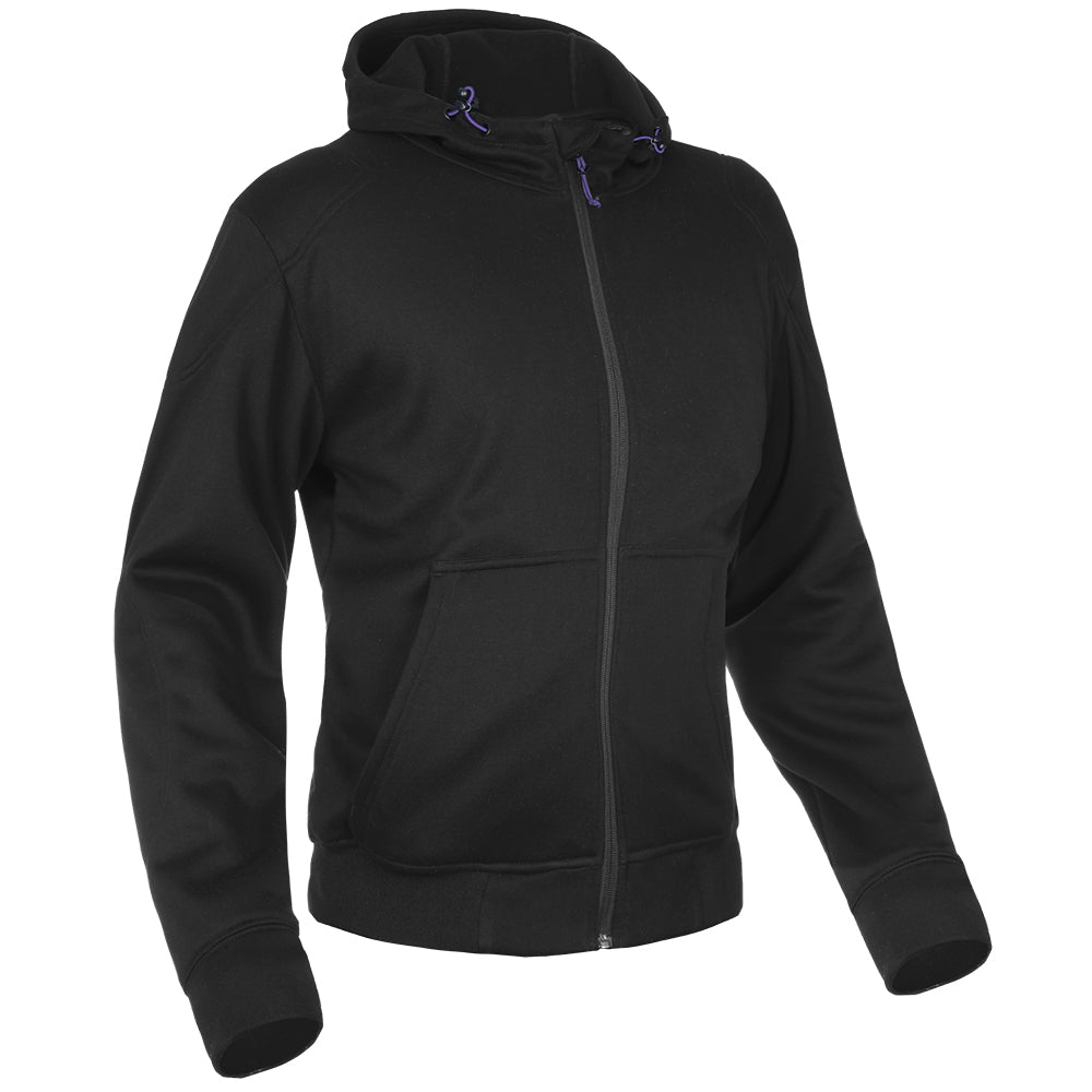 Oxford Mc Hoodie Dam Svart